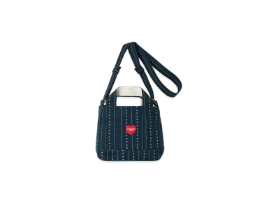 Carhartt WIP Drewe Tote Small "Heart C PinstripeInk/Natural"