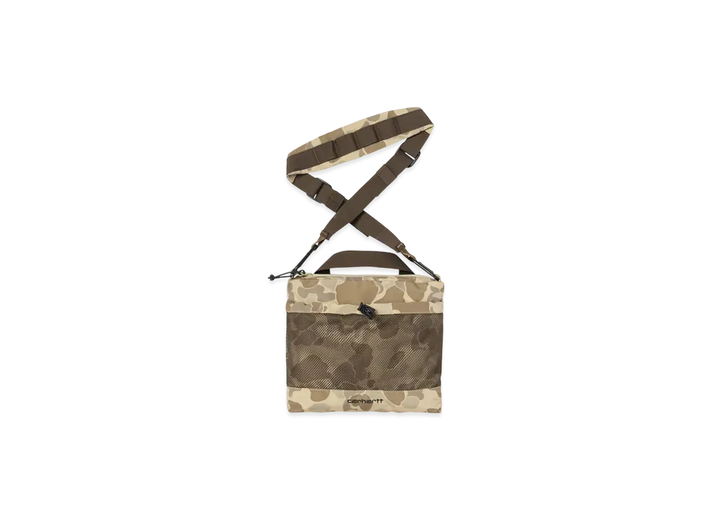 Carhartt WIP Irwin Shoulder Bag "Camo Duck Desert/Liberica/Black"