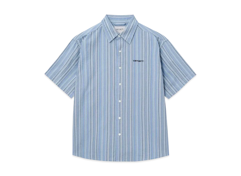 Carhartt WIP S/S Enzo Shirt "Blue Iris"
