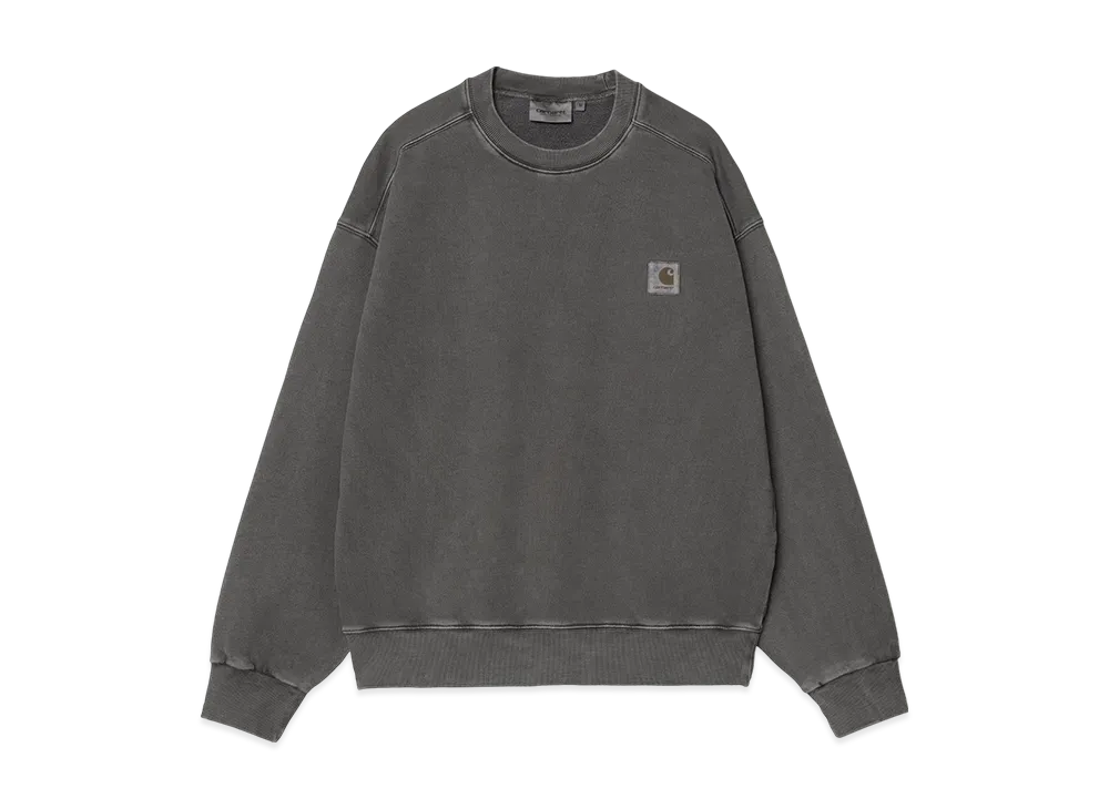 Carhartt WIP Nelson Sweatshirt "Graphite(Garment Dyed)"