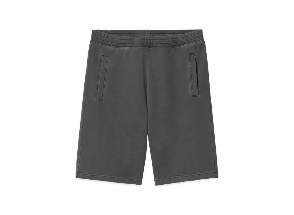 Carhartt WIP Nelson Sweat Short "Graphite(Garment Dyed)"