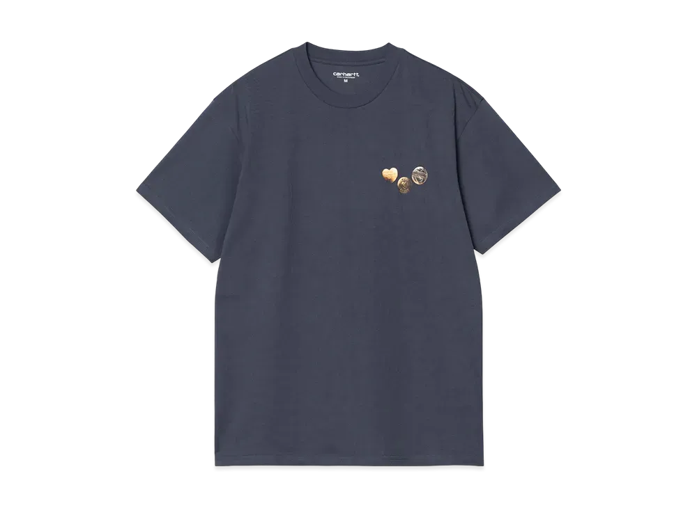 Carhartt WIP S/S Button T-Shirt "Blue"