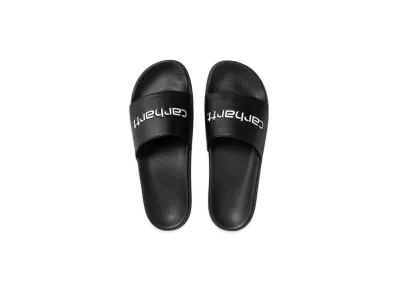 Carhartt WIP Slippers "Black/White"