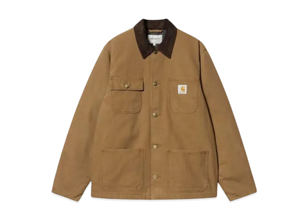 Carhartt WIP Michigan Coat Coverall "Hamilton Brown/Tobacco Rigid"