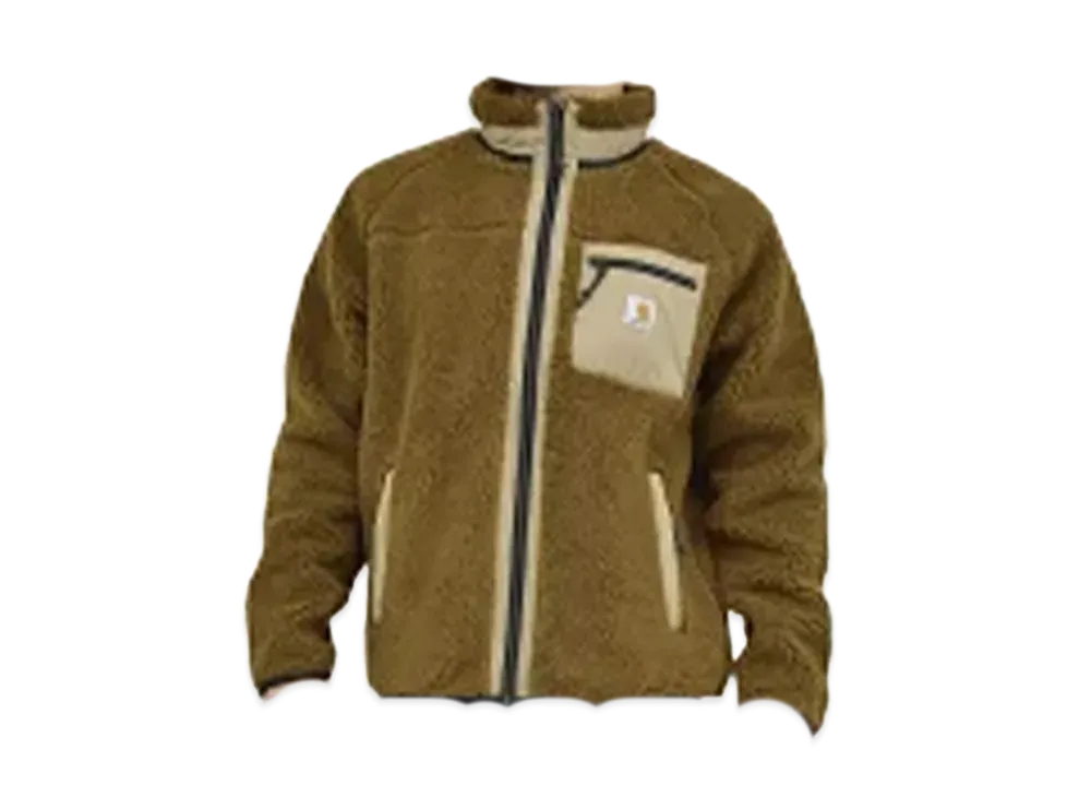 Carhartt WIP Boa Fleece Blouson "Tawny/Leather"