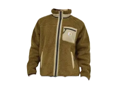 Carhartt WIP Boa Fleece Blouson "Tawny/Leather"