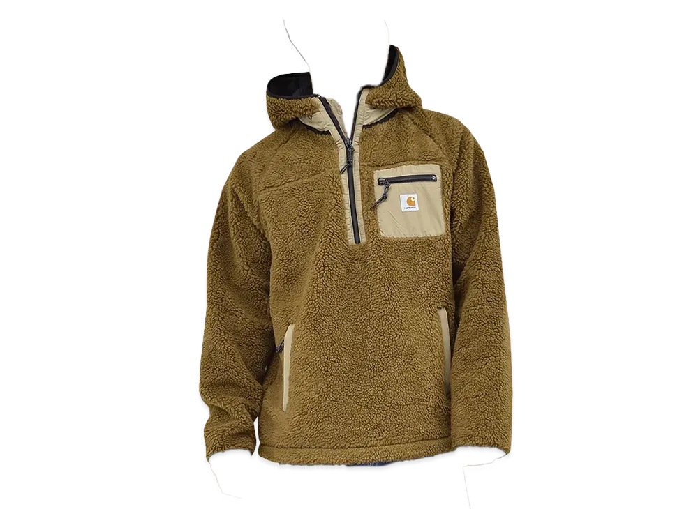 Carhartt WIP Boa Fleece Pullover "Tawny Leather"