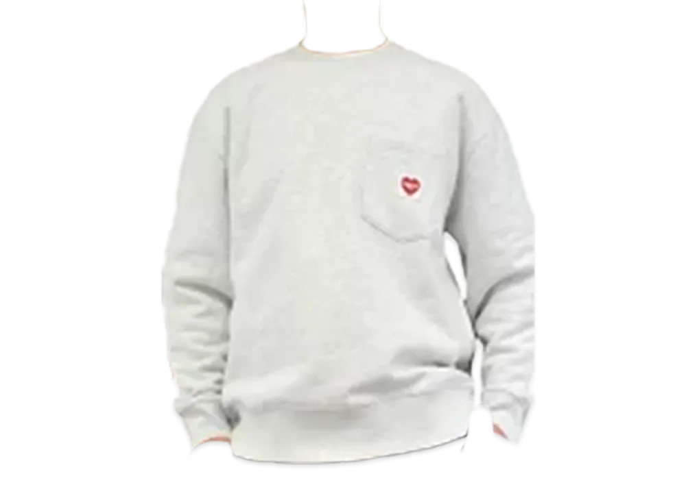 Carhartt WIP Heart Pocket Sweat "Ash Heather"