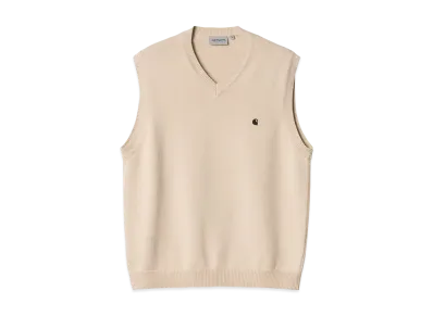 Carhartt WIP Madison Vest Sweater "Fleur De Sel/Black"