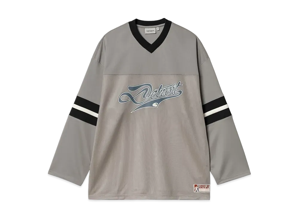 Carhartt WIP L/S Detroit Mesh T-Shirt "Hamilton Brown(Rinsed)"