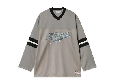 Carhartt WIP L/S Detroit Mesh T-Shirt "Hamilton Brown(Rinsed)"