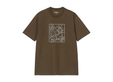 Carhartt WIP S/S By The Numbers T-Shirt "Liberica/Air Sky"