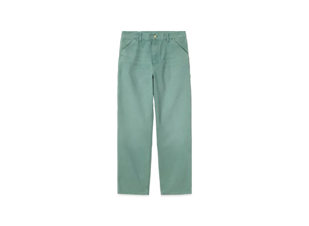 Carhartt WIP Single Knee Pant "Silver Pine(Stone Canvas)"