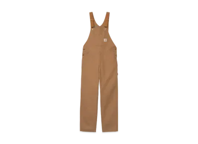 Carhartt WIP Bib Overall "Hamilton Brown(Rinsed)"