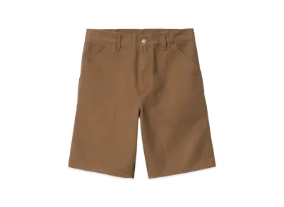 Carhartt WIP Single Knee Short "Hamilton Brown(Rinsed)"