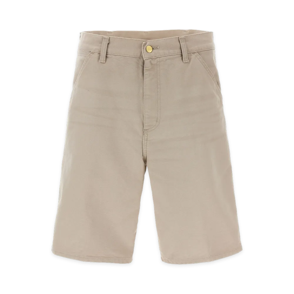 Carhartt WIP Single Knee Bermuda Shorts "Beige"