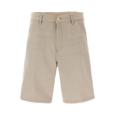 Carhartt WIP Single Knee Bermuda Shorts "Beige"
