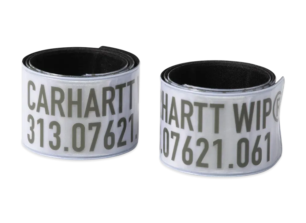Carhartt WIP Tour Reflective Strap "Smoke Green/Reflective"