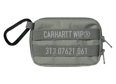 Carhartt WIP Tour Card Case Keychain "Smoke Green/Reflective"