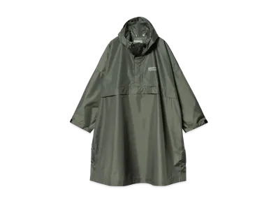 Carhartt WIP Tour Packable Rain Poncho "Smoke Green/Reflective"
