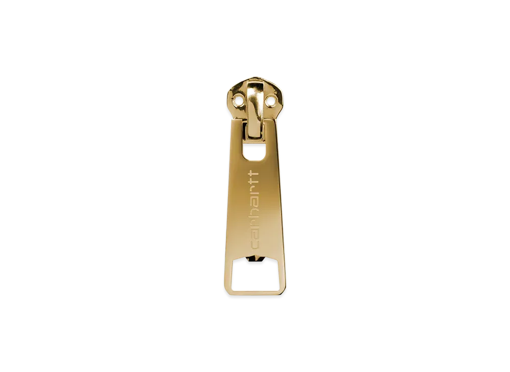 Carhartt WIP Zip Bottle Opener "Gold"