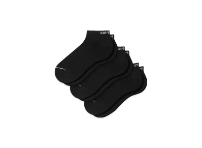 Carhartt WIP Script Sneakers Socks "Black/White"