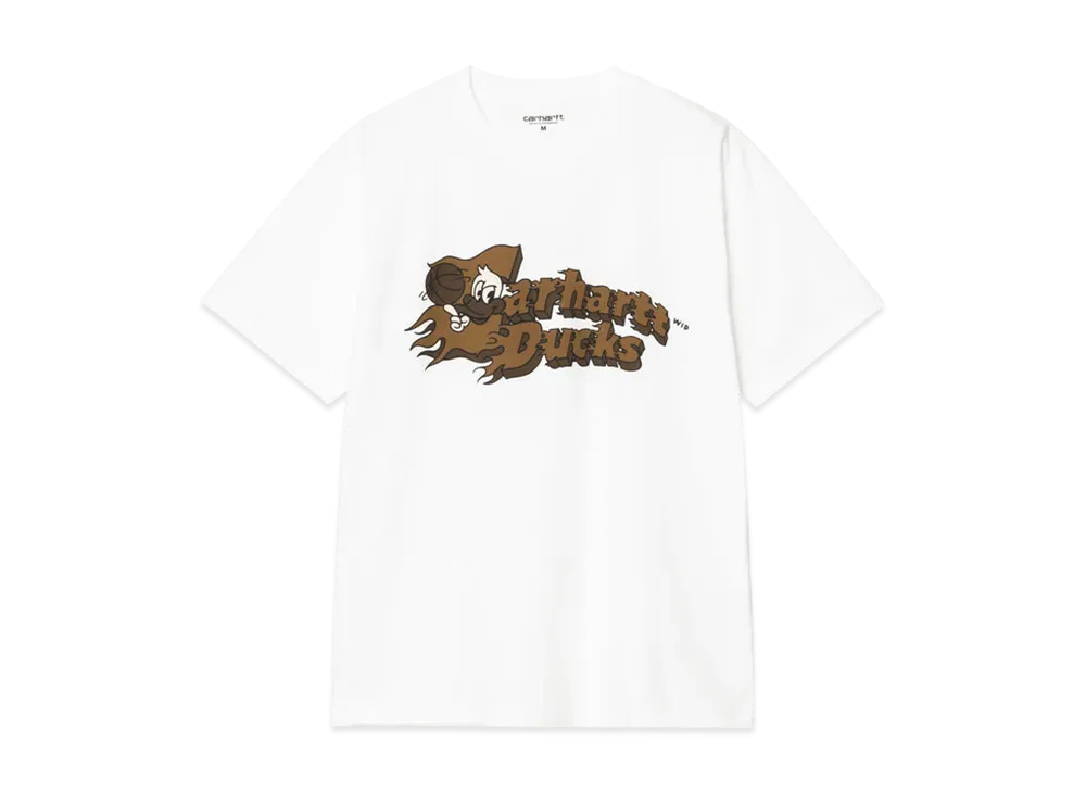 Carhartt WIP S/S Flaming Ducks T-Shirt "White"