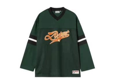 Carhartt WIP L/S Carhartt WIP Detroit Mesh T-Shirt "Conifer/Black/Wax"