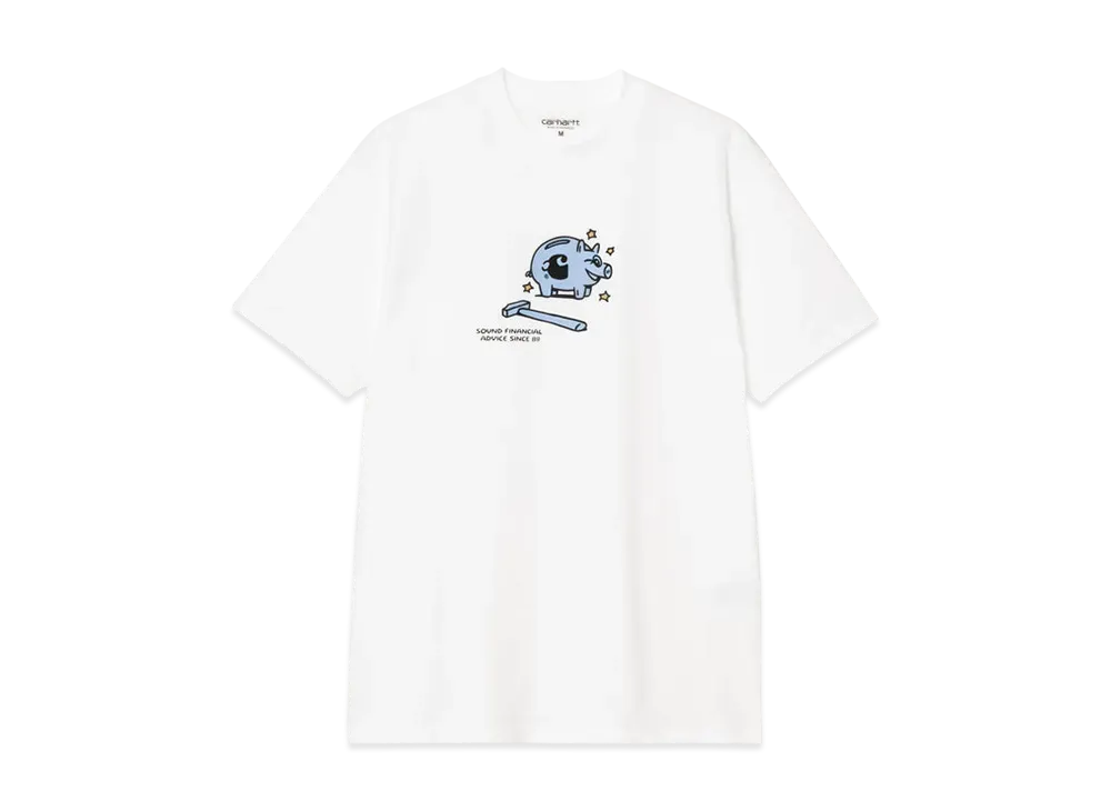 Carhartt WIP S/S Piggybank T-Shirt "White"