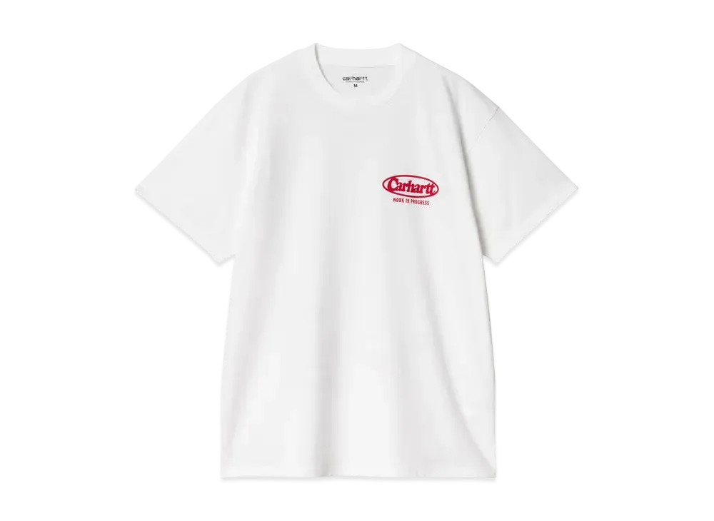 Carhartt WIP S/S Logo T-Shirt "White"