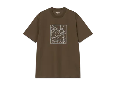 Carhartt WIP S/S By The Numbers T-Shirt "Liberica/Air Sky"