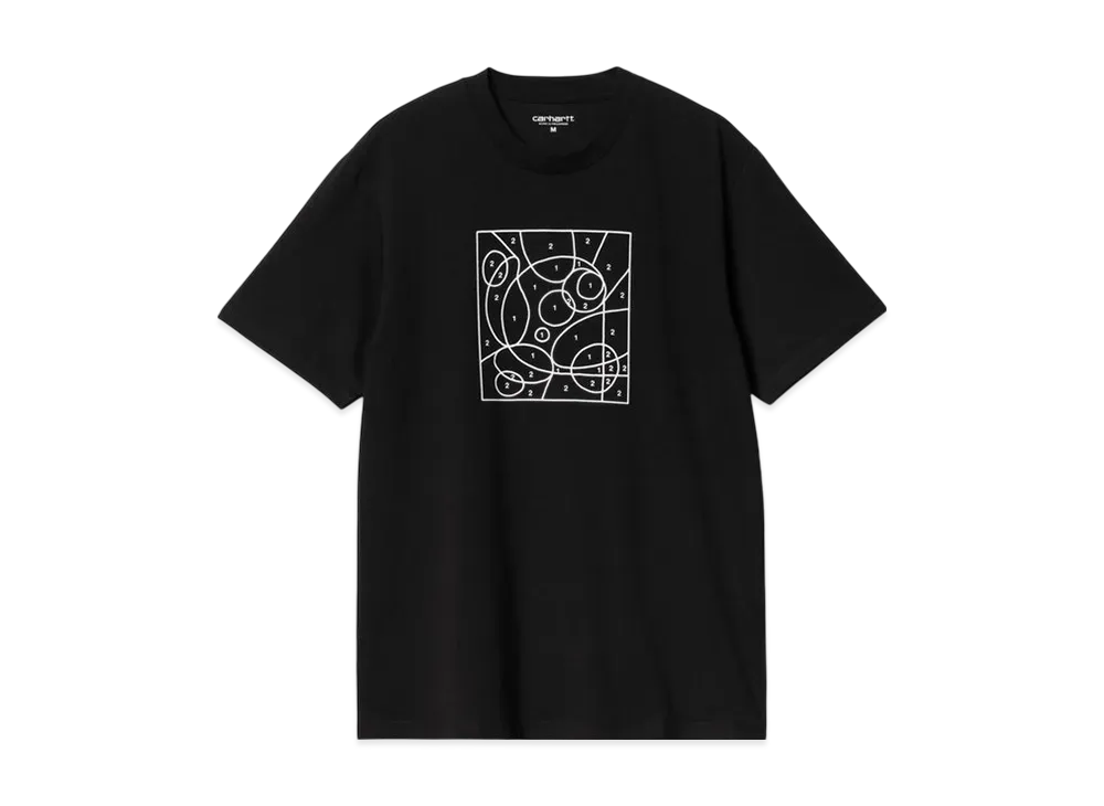 Carhartt WIP S/S By The Numbers T-Shirt "Black/White"