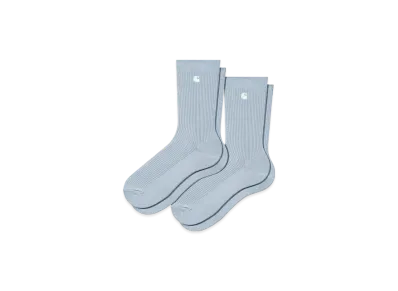Carhartt WIP Madison Pack Socks "Air Sky/White Air Sky/White"
