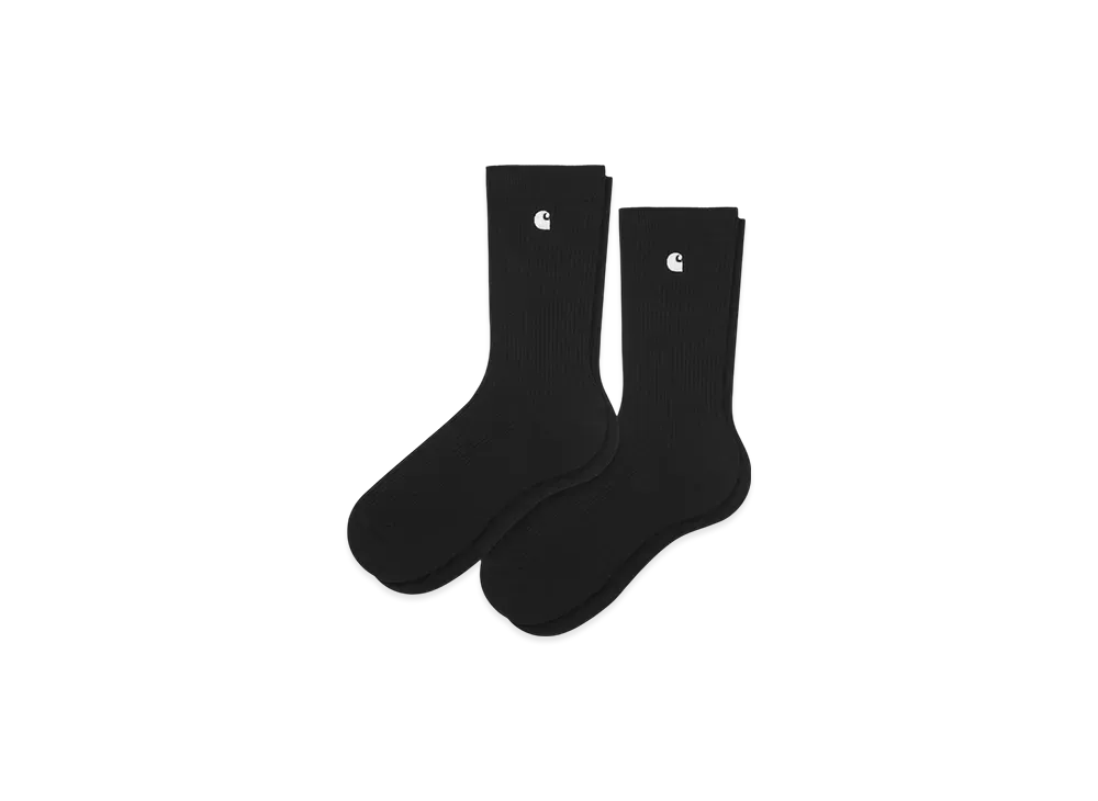 Carhartt WIP Madison Pack Socks "Black/White Black/White"