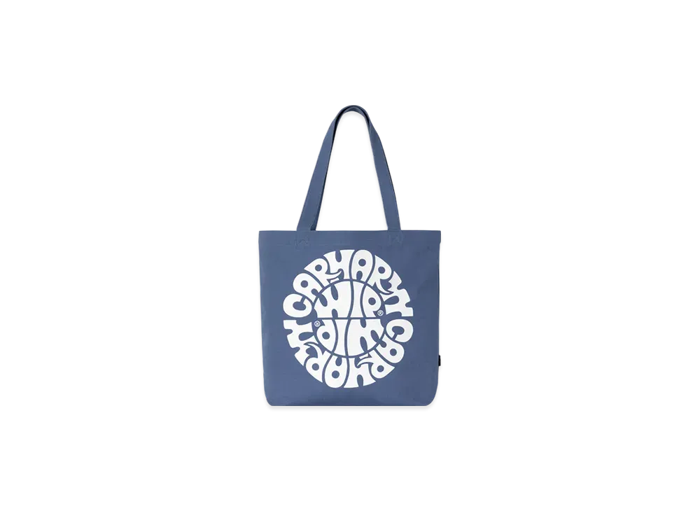 Carhartt WIP Canvas Graphic Tote "Azzy Print Blue Iris"