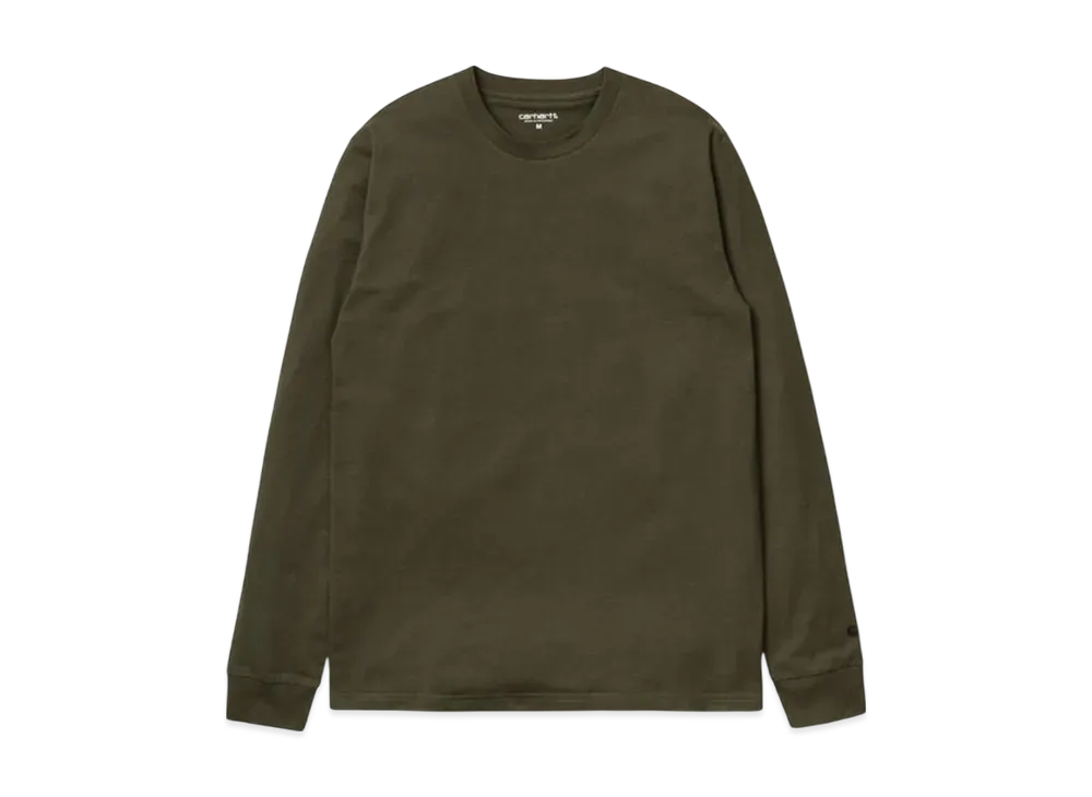 Carhartt WIP Long Sleeve Base T-Shirt "Cypress/Black"