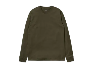 Carhartt WIP Long Sleeve Base T-Shirt "Cypress/Black"