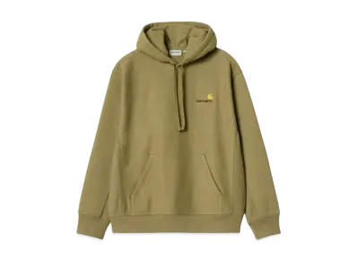 Carhartt WIP Hooded American Script Sweatshirt "Larch"