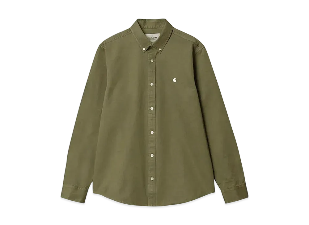 Carhartt WIP Long Sleeve Madison Shirt "Seaweed/Wax"