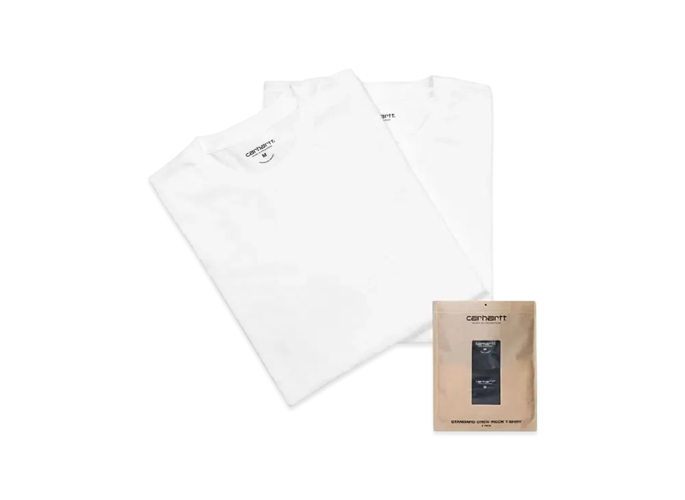 Carhartt WIP 2 Standard Crew Neck T-Shirt 2 Pack "White"