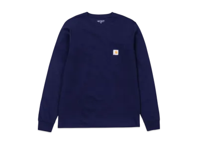 Carhartt WIP L/S Pocket T-Shirt "Dark Navy"