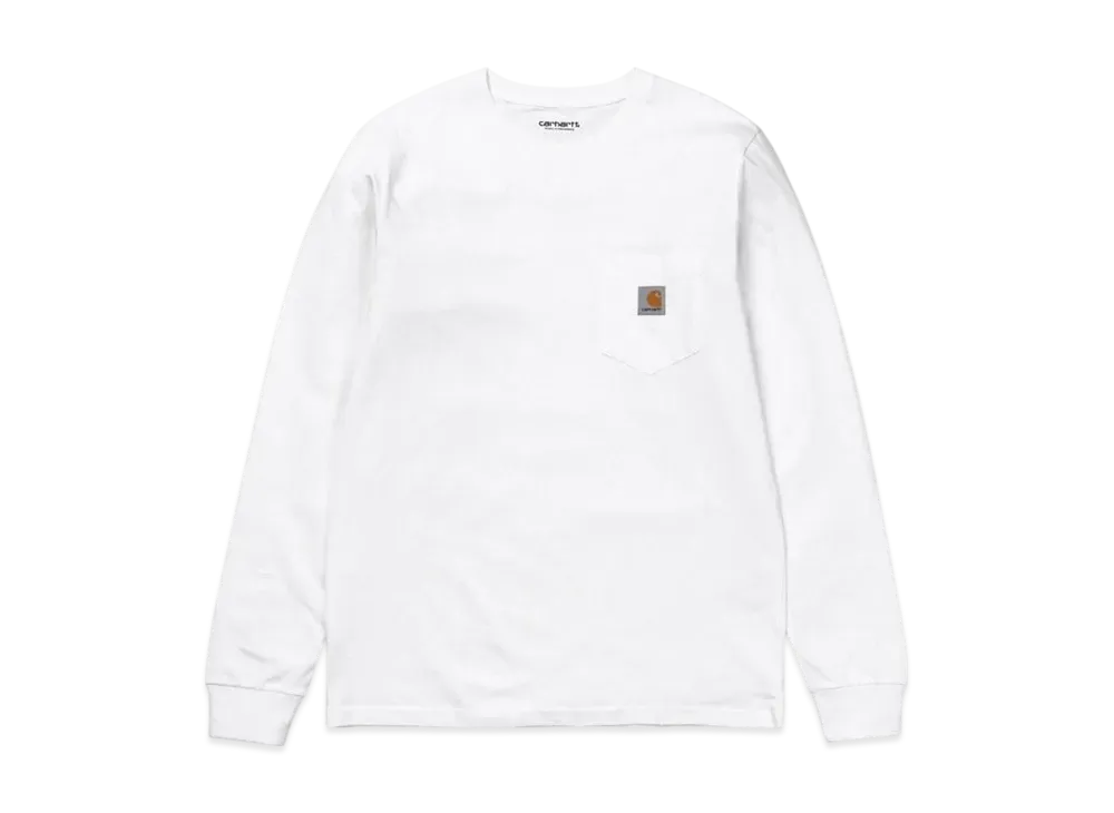 Carhartt WIP L/S Pocket T-Shirt "White"