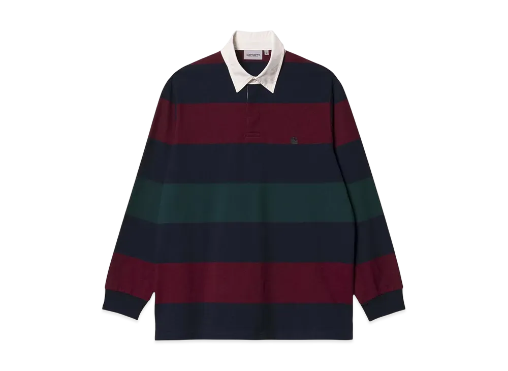 Carhartt WIP L/S Hansen Rugby Polo Hansen "Astro/Wax"