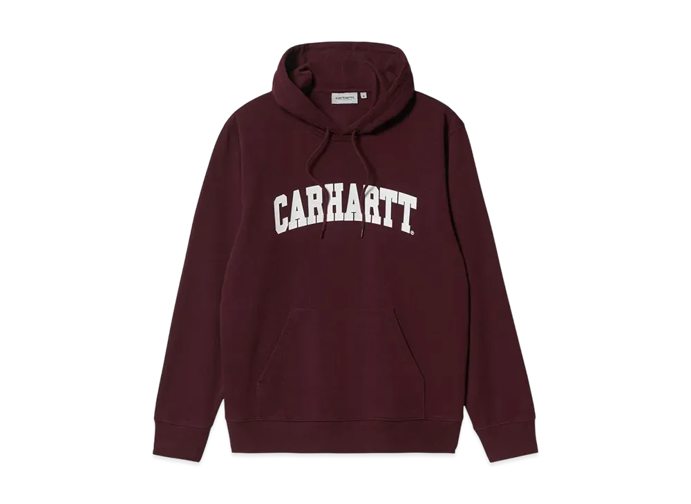 Carhartt WIP Hooded University Sweatshirt "Wine/White"