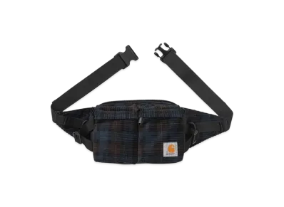 Carhartt WIP Flint Hip Bag Breck Check Print "Tobacco"