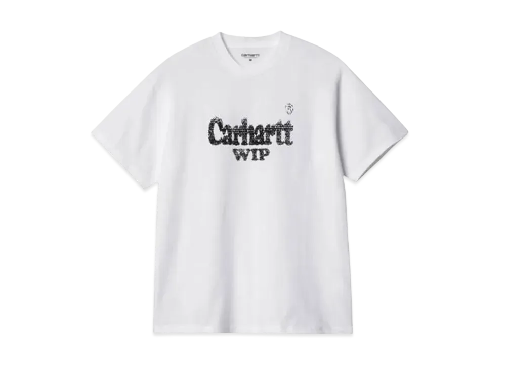 Carhartt WIP Short Sleeve Spree Halftone T-Shirt "White/Black"