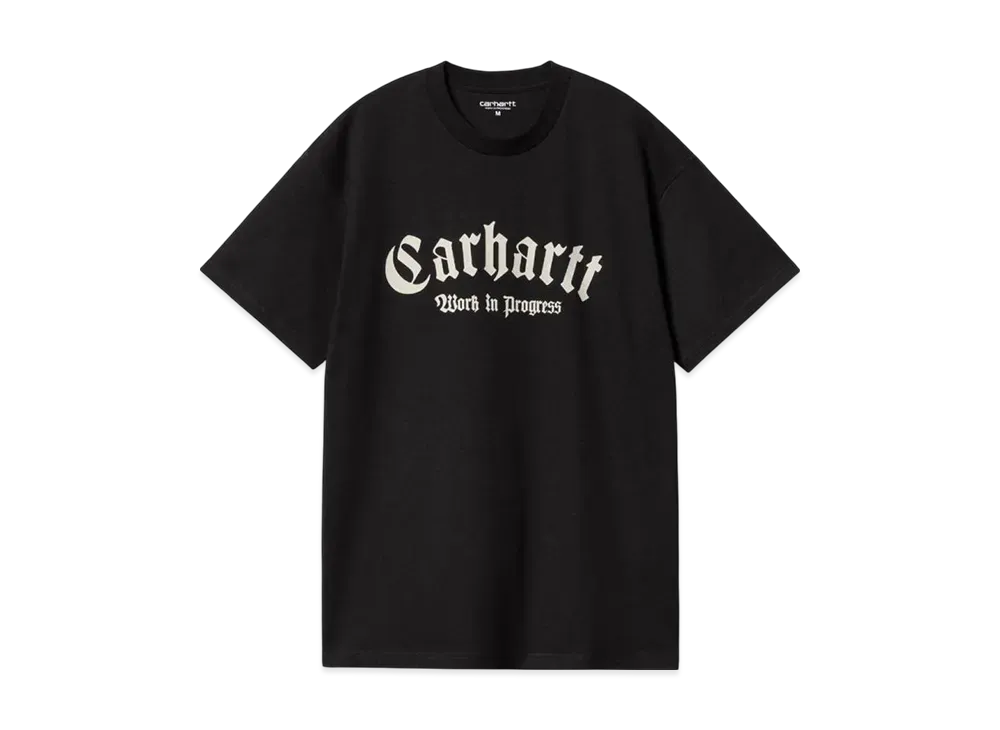 Carhartt WIP Short Sleeve Onyx T-Shirt "Black/Wax"