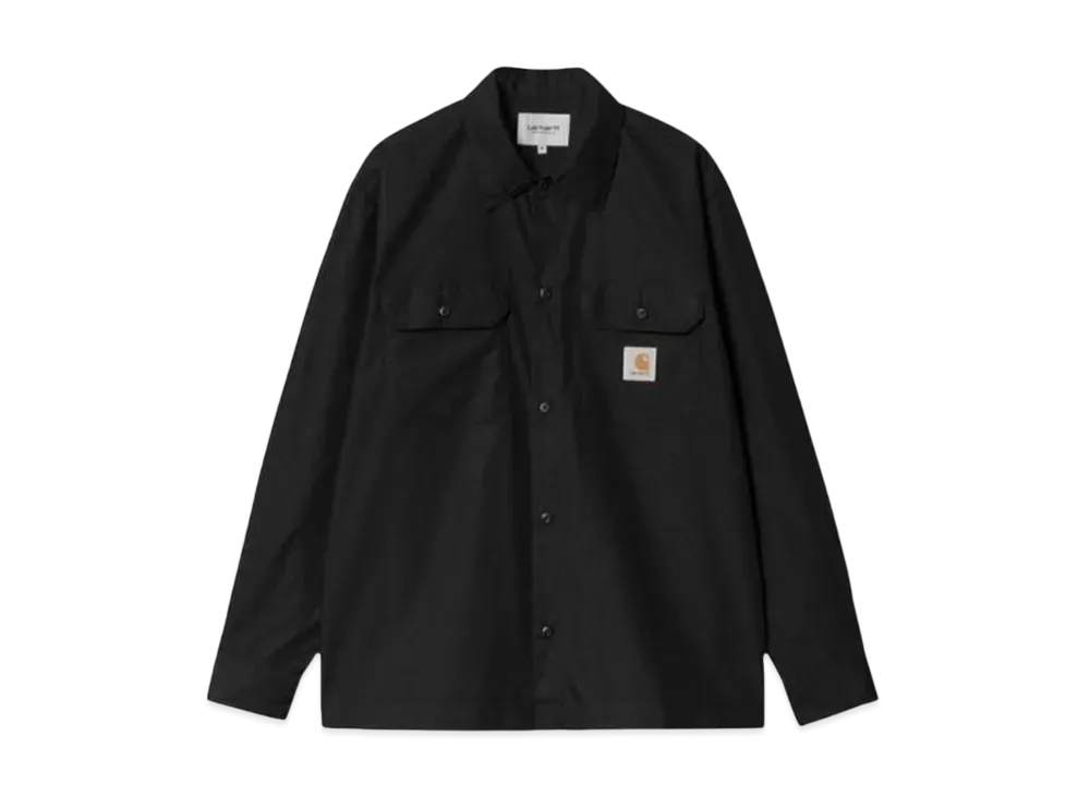 Carhartt WIP Long Sleeve Craft Shirt "Black"