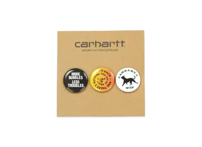 Carhartt WIP 3 Badges Set "Multicolor"