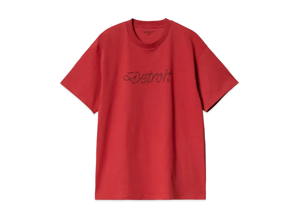 Carhartt WIP S/S Peace And Work T-Shirt "Cherry/Black"